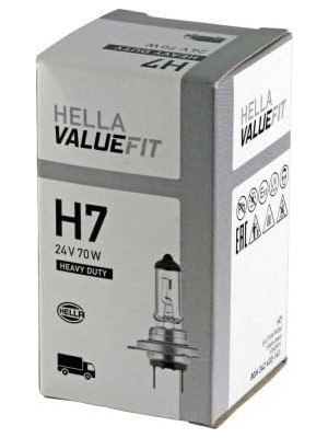Die Grup Hella Ampul/sis Fari 24V 70W H7-Halojen PK22S Daf/ıveco/man/mercedes/neoplan/renault/scania/volvo 8gh 242 632 141 - Hel 8gh 242 632 141