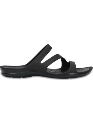Crocs 203998-SWIFTWATER Sandal W 060-BLACK Kadın Terlik