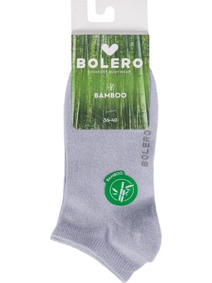 Bolero Kadın Dikişsiz Bambu Patik Çorap Lila