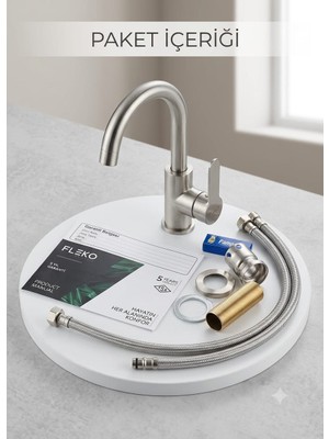 Fleko Vera V2 Inoxlavabo Bataryası