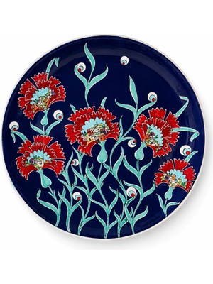 Muguetarts Istanbul Çini Tabak 52 cm