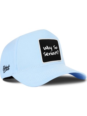 Why So Serious Logolu Buz Mavi Beyzbol Şapka