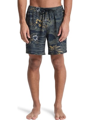 Quiksilver Stretch Printed Volley Erkek Deniz Şortu EQYJV04227