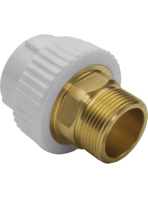 Wavin 50-1 1/2 Erkek Adaptör - 2 Ad