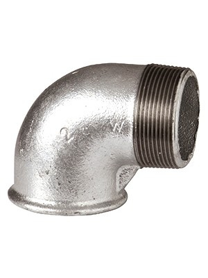 Atusa 1 Galvaniz Kuyruklu Dirsek - 10 Adet