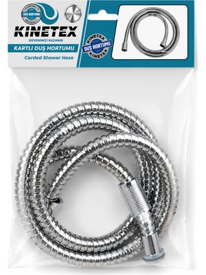 Kinetex Kartlı Duş Hortumu (2'li Paket)