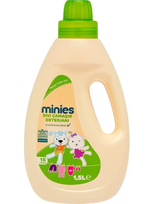 Minies Sıvı Çamaşır Deterjanı 1.500 ml