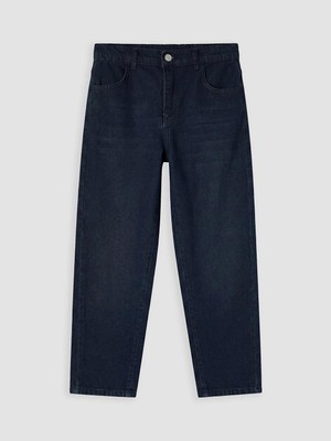 LC Waikiki Baggy Fit Beli Lastikli Erkek Çocuk Jean Pantolon  (S6)