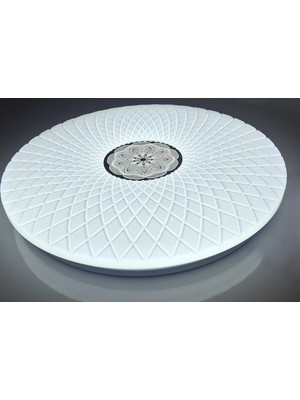 Lena Teknik Sıva Üstü LED Panel 45W Dekoratif Armatür Inci 49 cm (Beyaz Işık 6500K)