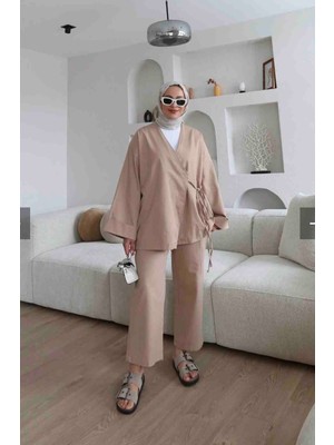 Nuriva Store Kimono  Takımbağlama Detaylı