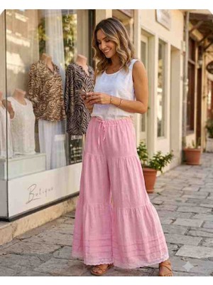Moda Bol Paca Etek Pantolon