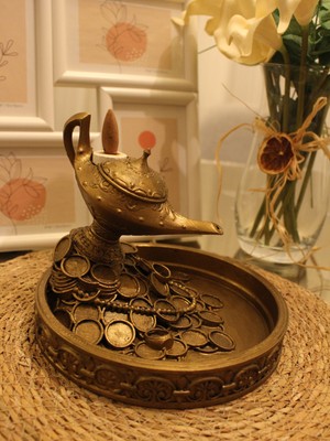 Hira Sanat Sultan's Treasure Gold Eskitmeli Geri Akış Tütsülük