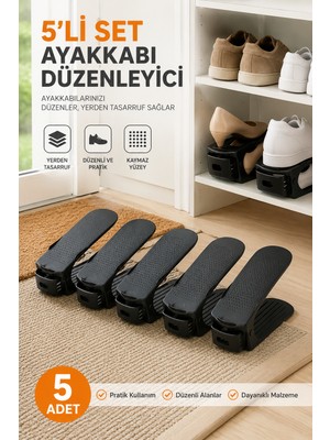 Ny Home Ayarlanabilir Ayakkabı Rampası 5 Adet