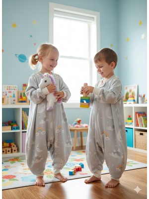 Wenaris Kollu Uyku Tulumu %100 Doğal Pamuk Çift Kat Pazen Özel Kumaş Unisex 1.0 Tog 20-24 Derece