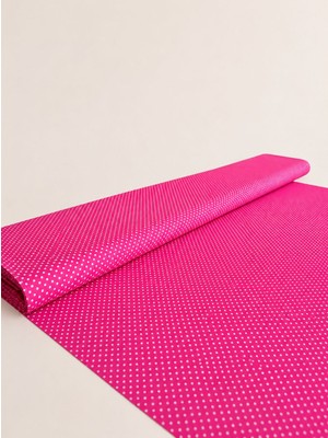 Zümra Baby %100 Pamuk Desenli Poplin Kumaş - Puantiyeli - (50x170)