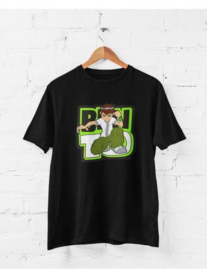 Empressco Bisiklet Yaka BEN10 Baskılı Unisex Kısa Kollu Çocuk Tshirt - Fiyatı, Yorumları