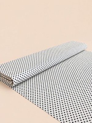 Zümra Baby %100 Pamuk Desenli Poplin Kumaş - Puantiyeli - En : 170CM