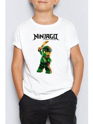 Empressco Ninjago Baskılı Unisex Çocuk Tişört T-Shirt Mr-03 - Fiyatı, Yorumları