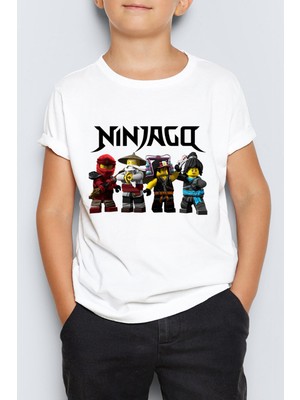 Empressco Ninjago Baskılı Unisex Çocuk Tişört T-Shirt Mr-05 - Fiyatı, Yorumları