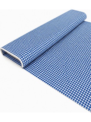Zümra Baby %100 Pamuk Desenli Poplin Kumaş - Kareli - (50x170)