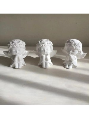 Empressco Şirin ve Şık Dekoratif Melek Biblo Seti, Evinizi Güzelleştirir