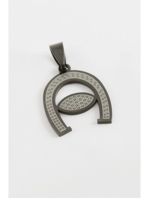Nal Çelik Kolye Ucu 2,5 cm