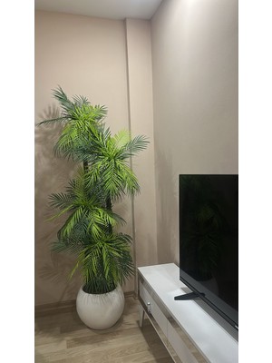 Empressco 180 cm Areka Yapay Ağaç ve Çiçek, Şık Dekorasyon Parçası