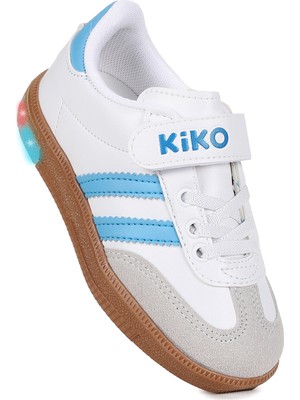 Kiko Kids Renis Günlük Cırtlı Işıklı Erkek Çocuk Spor Ayakkabı