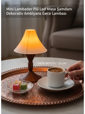 Empressco Mini Abajur Tasarımlı Dekoratif Atmosfer Lambası, Ortamınızı Şıklaştırır