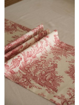 Empressco Rusticana Runner Bordo 40X140, Şık ve Kaliteli Ev Dekorasyonu Için Ideal