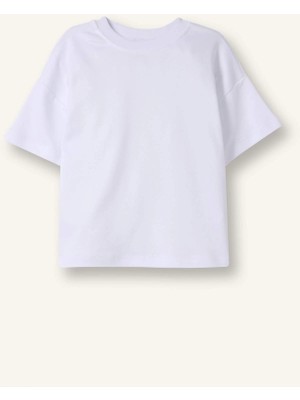 DeFacto Regular Fit Kısa Kollu Basic Beyaz Tişört Erkek Bebek H4177A526AU