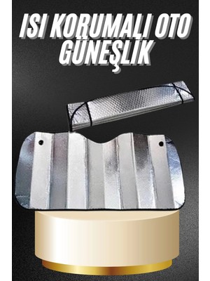 Tri Stax Araba Ön Cam Güneşliği Katlanabilir Oto Güneşlik Tüm Araç Modellerine Uygun