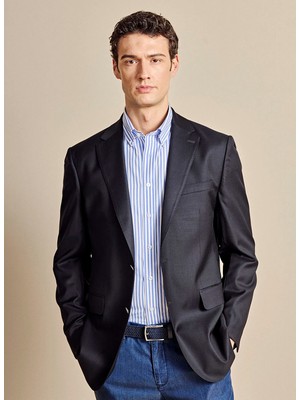 Brooks Brothers Lacivert Erkek Regular Fit Ceket