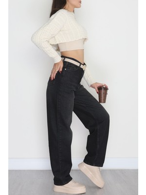Modi Baggy Kot Pantolon Siyah1 - 31536.2088.