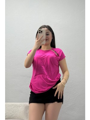 Modi Halka Detaylı Bluz Koyupembe - 43989.599.