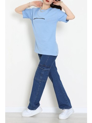 Modi Suprem Baskılı Oversize Tişört Bebemavi - 31887.1878.