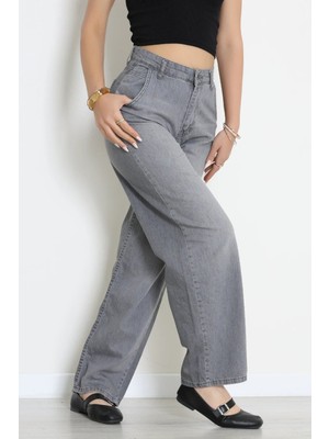 Modi Baggy Kot Pantolon Füme - 35055.1566.
