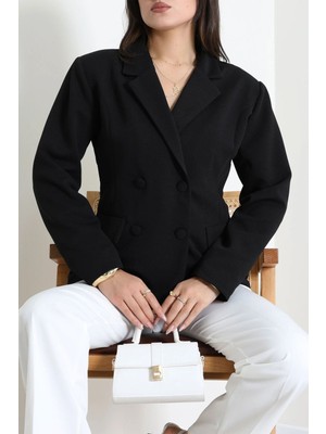Modi Astarlı Blazer Ceket Siyah - 8797.179.