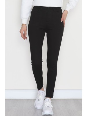 Modi Dar Paça Kot Pantolon Siyah - 31593.2112.