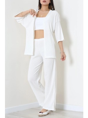 Modi Kimono Bürümcük Takım Ekru - 55128.599.