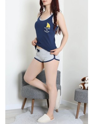 Modi Şortlu Pijama Takımı Laci - 52357.2161.