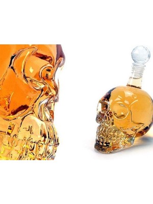 Colezium Crystal Head Kuru Kafa Cam Şişe 350 ml