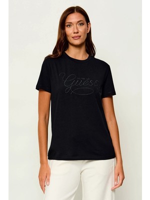 Guess Syrma Kadın Aktif Regular Fit T-Shirt