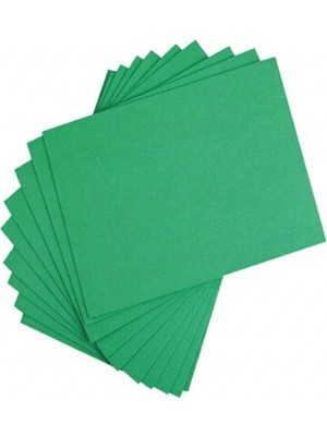 KİKA Renkli Mukavva 25X35CM Yeşil - 6 Adet