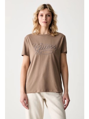 Guess Syrma Kadın Aktif Regular Fit T-Shirt