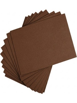 KİKA Renkli Mukavva 25X35CM Kahverengi - 6 Adet