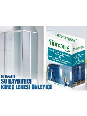 Colezium Nanoteknolojik Duşakabin Su Kaydırıcı 2 Yıl Etkili
