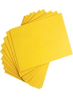 KİKA Renkli Mukavva 25X35CM Sarı - 6 Adet