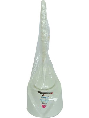 Colezium Plastik Muhafazalı Tuvalet Klozet Fırça Takımı Karışık Renk ZP-152