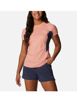 Columbia Cirro Ice Graphic Kadın Teknik Kısa Kollu T-Shirt